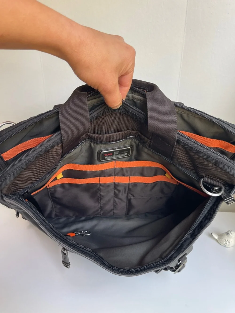 TUMI Laptop Bag With Luggage Sleeve